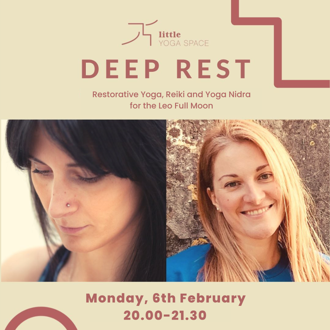 Lucy and Martina's Deep Rest workshop graphic
